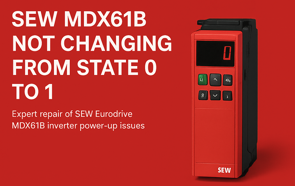 SEW MDX61B stuck at 0